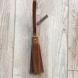 Portland Leather Goods PLG Tassel Bag Charm in Dakota BNNU. Mystery box item